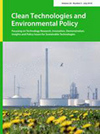 Clean Technologies and Environmental Policy雜志封面